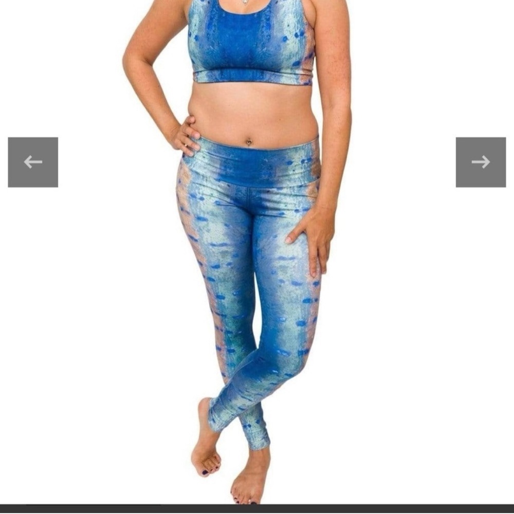 Waterlust Leggings Sunkissed Sea Swim Dive Surf XS